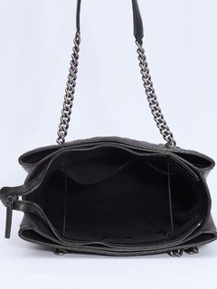 Chanel Shopping Tote Metalic Grafite - loja online