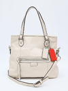 Bolsa Coach White Leather Crossbody