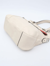 Bolsa Coach White Leather Crossbody na internet