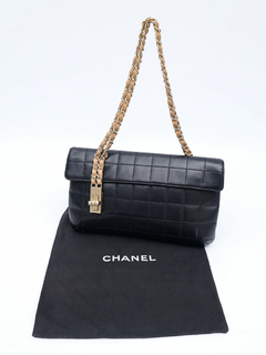 Chanel Chocolate Bar Mademoiselle Chain Flap - Paris Brechó