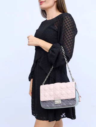 Bolsa Miss Dior Lambskin Flap