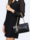 Chanel Chocolate Bar Mademoiselle Chain Flap na internet