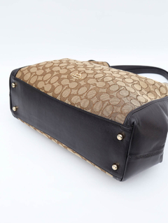 Bolsa Coach Shoulder Signature - Paris Brechó