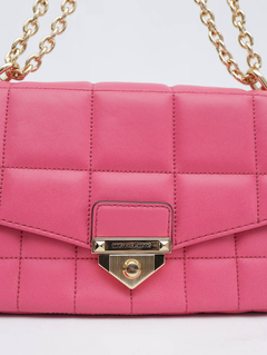 Bolsa Michael Kors Soho Rosa Grande