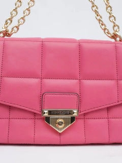 Bolsa Michael Kors Soho Rosa Grande