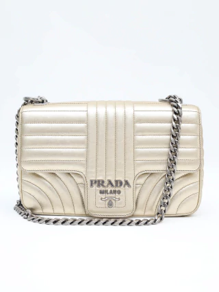Bolsa Prada Diagramme Medium Flap