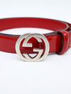 Cinto Gucci Interlocking - TAM 85 - loja online
