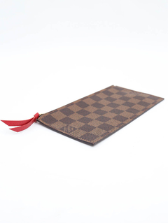 Carteira Louis Vuitton Damier Ébene Felície - Paris Brechó