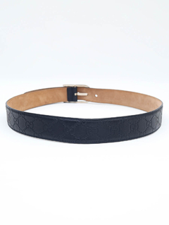 Cinto Gucci Guccissima Leather - TAM 95 - Paris Brechó