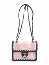 Bolsa Chanel Tweed Braided Calfskin Mini na internet