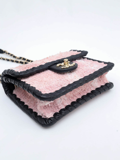 Bolsa Chanel Tweed Braided Calfskin Mini - Paris Brechó
