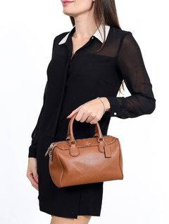 Bolsa Coach Bauleto Brown na internet