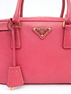 Bolsa Prada Saffiano Lux Rosa na internet