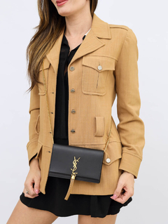 Bolsa Yves Saint Laurent Kate Preta