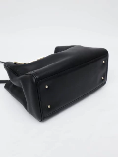 Bolsa Caroline Herrera CH Black Leather - Paris Brechó