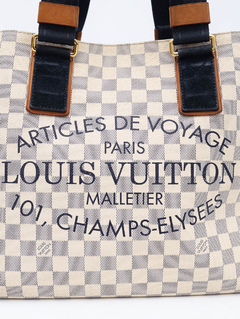 Bolsa Louis Vuitton Damier Azur Beach Cabas na internet