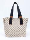 Bolsa Louis Vuitton Damier Azur Beach Cabas - Paris Brechó