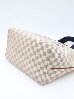Bolsa Louis Vuitton Damier Azur Beach Cabas - Paris Brechó