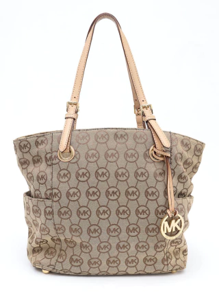 Bolsa Michael Kors Jet Set Signature Logo Cove