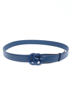 Cinto Gucci GG Marmont Azul na internet