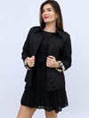 Casaco Burberry Matelassê Preto