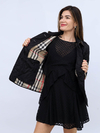 Casaco Burberry Matelassê Preto - comprar online