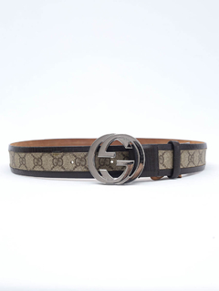 Cinto Gucci GG Interlocking Jacquard na internet