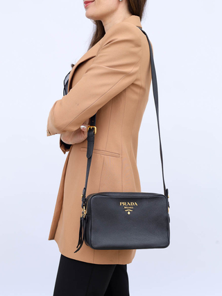 Bolsa Prada Bandoliera Vitello Crossbody