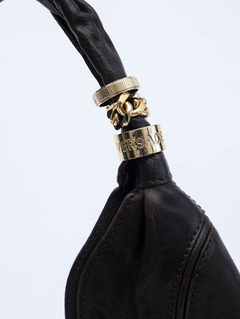Bolsa Versace Hobo Preta - comprar online
