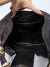 Bolsa Versace Hobo Preta