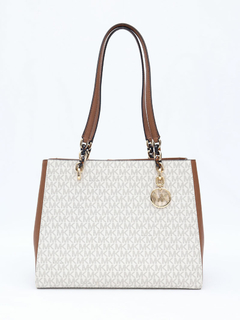 Bolsa Michael Kors Signature JetSet White