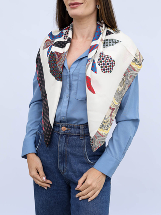 Lenço Moschino