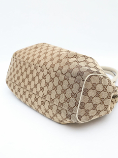Bolsa Gucci Sukey White/Bege - Paris Brechó