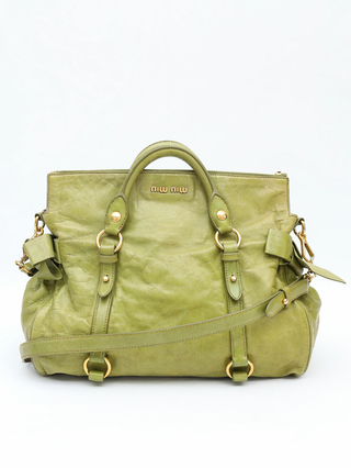 Bolsa Miu Miu Vitello Tote
