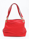 Bolsa Michael Kors Red Leather Shoulder na internet