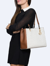 Bolsa Michael Kors Signature JetSet White - comprar online