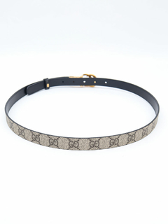 Cinto Gucci GG Canvas Dupla Face - TAM 90 - loja online