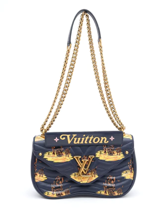 Bolsa Louis Vuitton New Wave Leopard Print