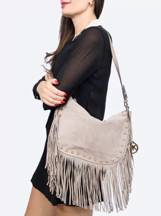 Bolsa Michael Kors Fringes Grey - comprar online
