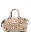 Bolsa Chanel CC Cup Tote Couro