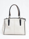 Bolsa Coach White/Black/Brown Leather na internet