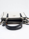 Imagem do Bolsa Coach White/Black/Brown Leather