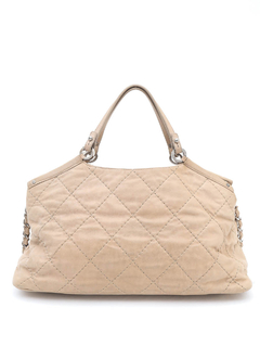 Bolsa Chanel Matelassê Tote Nude - loja online