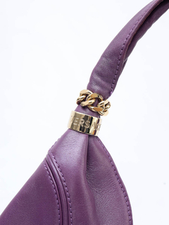 Bolsa Versace Hobo Lilas - Paris Brechó