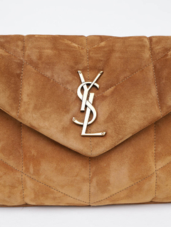 Bolsa Saint Laurent LouLou Suede Média na internet