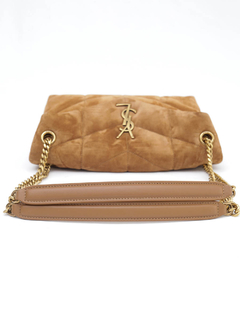 Bolsa Saint Laurent LouLou Suede Média - loja online
