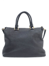 Prada Nero Vitello Daino Shopping Tote - Paris Brechó