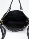 Prada Nero Vitello Daino Shopping Tote na internet