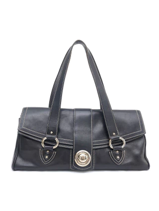 Bolsa Marc Jacobs em Couro Preto - comprar online
