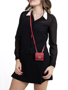 Bolsa Prada Micro Saffiano Screw Lock